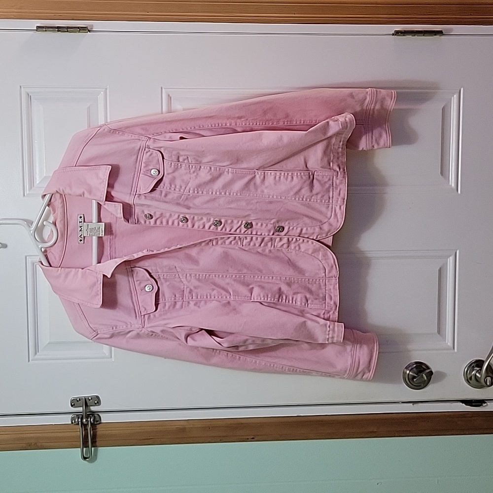 A.M.I  pink jacket